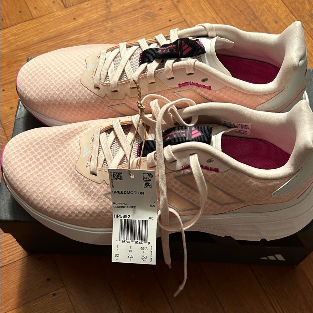 Adidas Women's Light Pink Athletic Shoes
